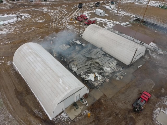 McCone County Fairgrounds Fire
